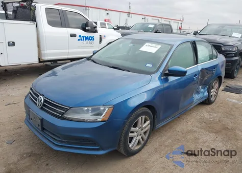 2017 Volkswagen Jetta 1.4T S из США, поврежденный, VIN 3VW2B7AJ5HM257275